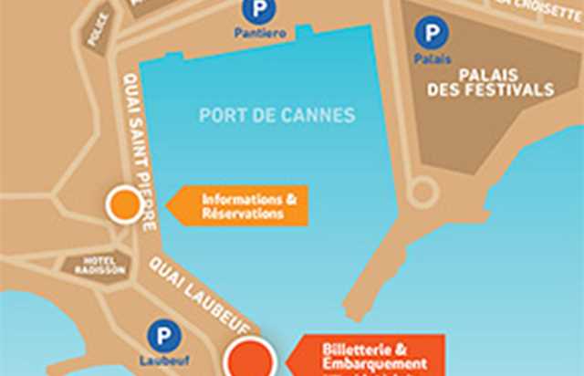 riviera lines - traversees en bateau vers l'ile sainte marguerite a cannes
				à Cannes
