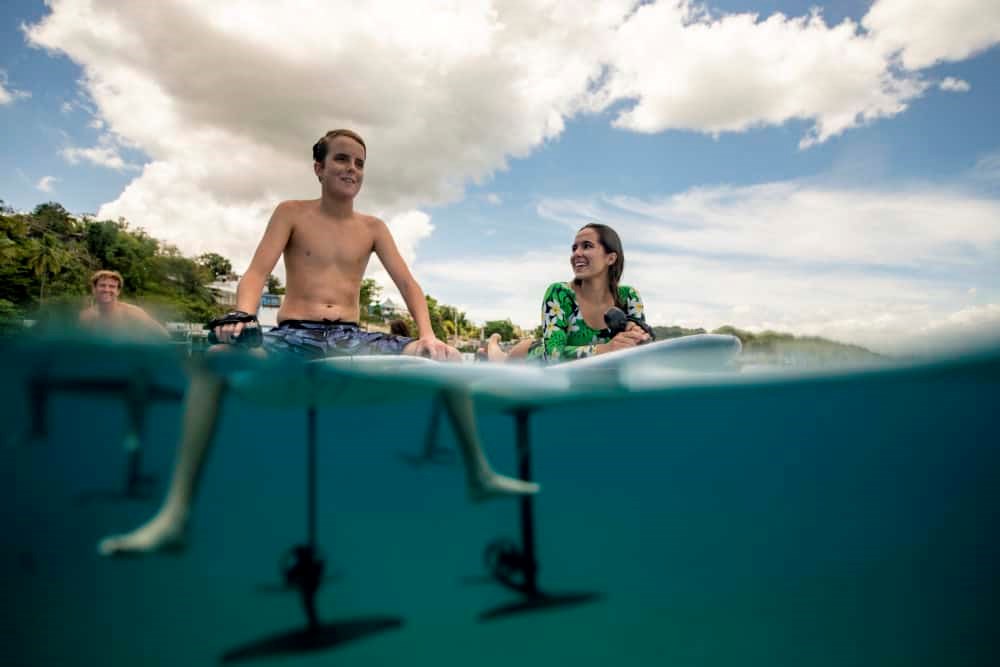 initiation efoil en duo!
				à Cannes