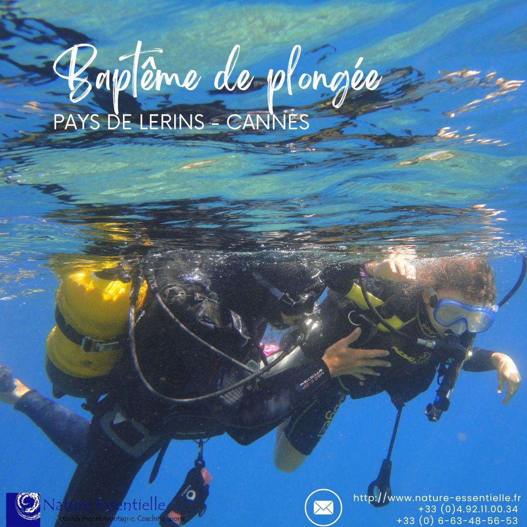 BAPTEME DE PLONGEE (en bouteille) - EXCURSION DE 03H00