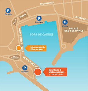 riviera lines - traversees en bateau vers l'ile sainte marguerite a cannes
				à Cannes