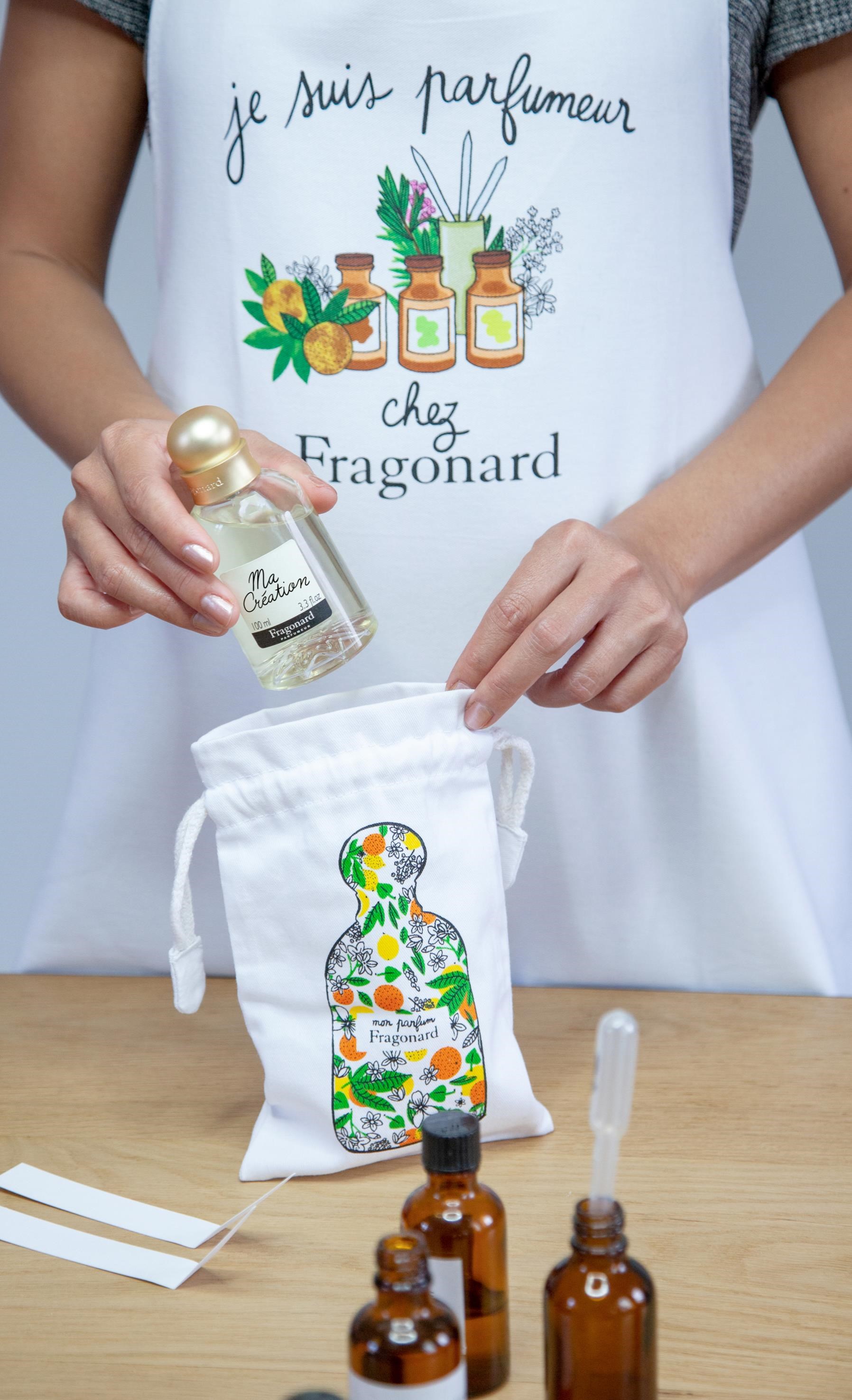 FRAGONARD- ATELIER OLFACTIF EN ANGLAIS A LA BOUTIQUE FRAGONARD DE CANNES