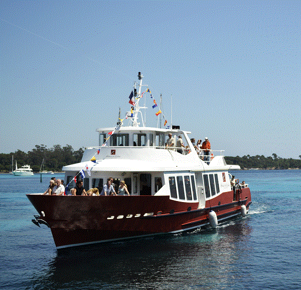 traversées en bateau vers l'ile saint honorat a cannes
				à Cannes