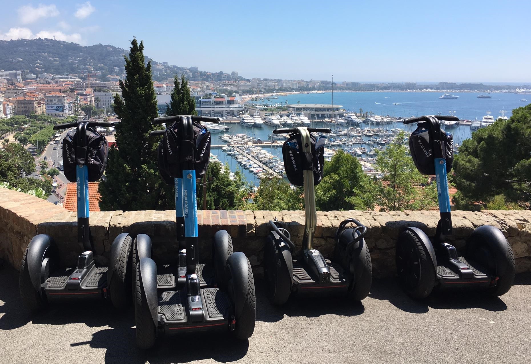 mobilboard cannes - tour privé en segway 2h00
				à Cannes 